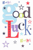 Radiating cheer and heartfelt optimism, this good luck card takes on the character of Putney's lively streets-each 'Good Luck' letter shaped in soft pastels and rich jewel tones, their placement suggesting a joyful celebration. Navy, lilac, and golden stars drift in playful formation against a smooth white backdrop, reminiscent of the promise of a new dawn over Putney Common. The card's robust, silky surface hints at a premium feel, echoing the fine details local florists bring to every arrangement. It's the sort of card you'd press into the hands of a friend at the start of an exciting journey-maybe for exams at Ashcroft Technology Academy or stepping into a new flat. Each detail speaks to the special encouragement that only the Putney community can provide, making this card a charming, tangible wish for brighter days to come.
